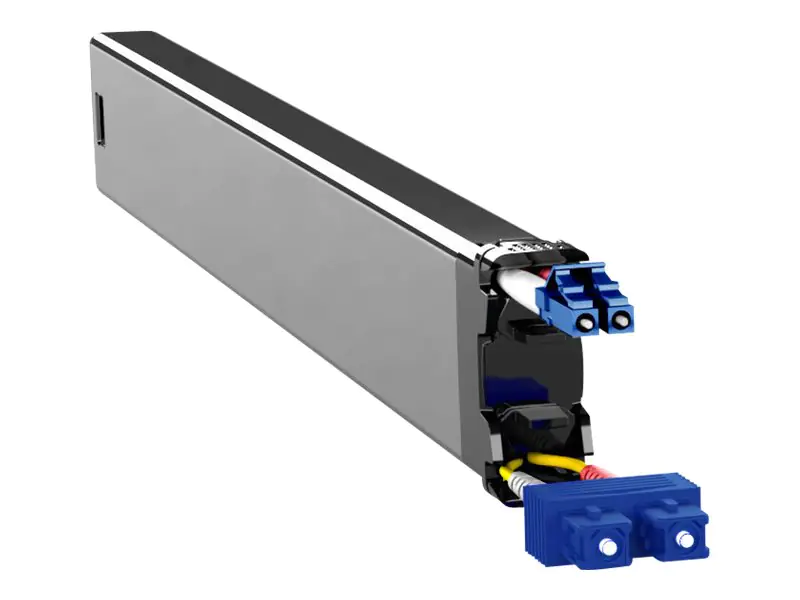 PATCHBOX 365 - Glasfaserkassette - Schwarz, Chrom C36SMAOS212X1Y