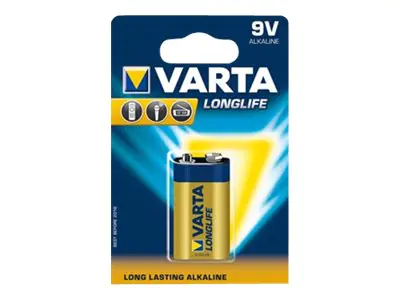 Varta Longlife 04122 - Batterie 9V - Alkalisch 04122101411