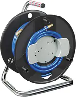Brennenstuhl 1127020 - Standrolle - Manuell - Funktional - Schwarz - Kunststoff - Stahl - Freist