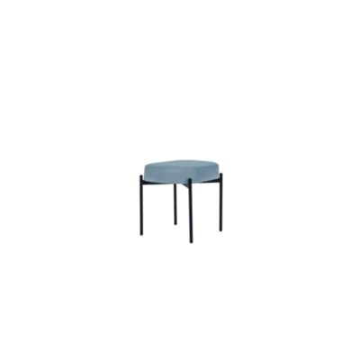 Paperflow Sitzbank GAIA 49 x 45,5 x 38 cm (B x H x T) Werkstoff des Bezuges: Kunstleder (79 % PVC, 21 % PES) Werkstoff der Sitzfläche: Spanplatte blau