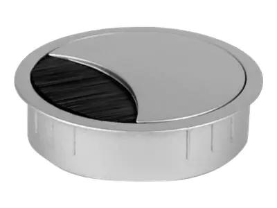 Bachmann Loop Round - Kabelbuchse - Stainless Steel Look