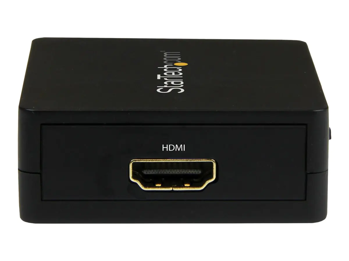 StarTech HDMI Audio Extractor - HDMI auf 3,5mm Audio Konverter - 2.1 Stereo Audio - 1080p - HDMI-Audiosignal-Extractor