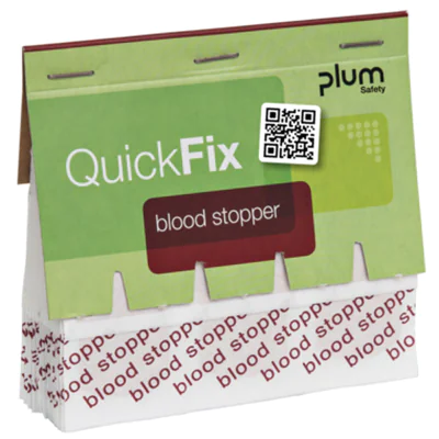 QuickFix Nachfüllset Pflasterspender Blood Stopper QuickFix Pflasterspender 5510 Textil 45 St./Pack.