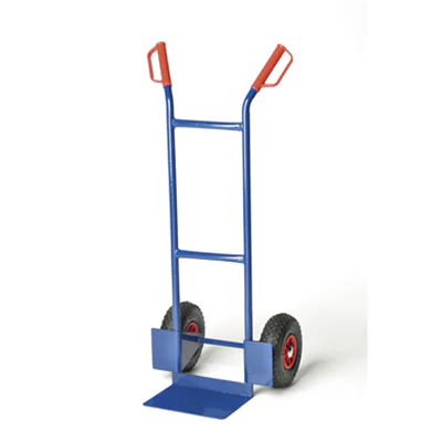 pro-bau-tec Sackkarre Junior Luft 46 x 117,5 x 48 cm (B x H x L) 200kg Stahl, pulverbeschichtet blau