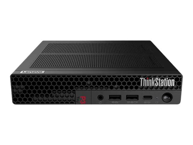 Lenovo ThinkStation P3 30H0 - Mini - 1 x Core i9 13900T / 1.1 GHz - vPro Enterprise - RAM 32 GB - SSD 1 TB - TCG Opal Encryption, NVMe, Performance - T400 - 1GbE, Wi-Fi 6E - WLAN: Bluetooth 5.1, 802.11a/b/g/n/ac/ax (Wi-Fi 6E) - Win 11 Pro - Monitor: keine
