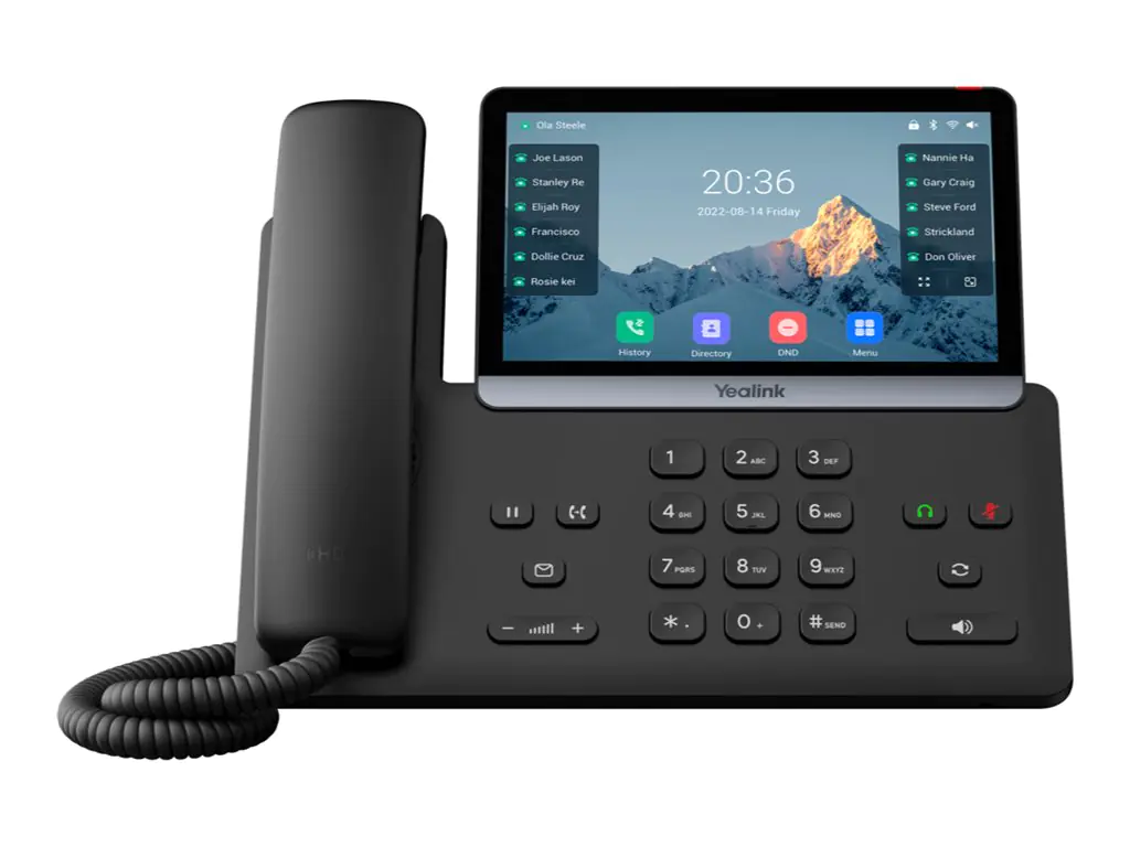 Yealink SIP-T77U IP Phone - VoIP-Telefon - - Voice-Over-IP - VoIP-Telefon - Voice-Over-IP