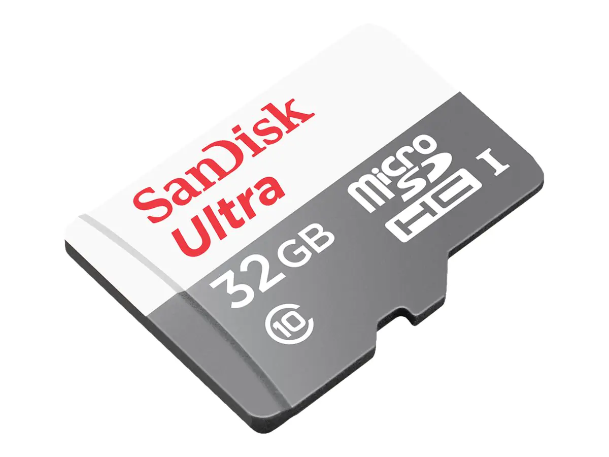 SanDisk Ultra - Flash-Speicherkarte (microSDHC/SD-Adapter inbegriffen) - 32 GB - Class 10 - microSDHC UHS-I