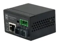 LevelOne IEC-4002 - Medienkonverter - 100Mb LAN - 10Base-T, 100Base-FX, 100Base-TX - RJ-45 / ST multi-mode - bis zu 2 km