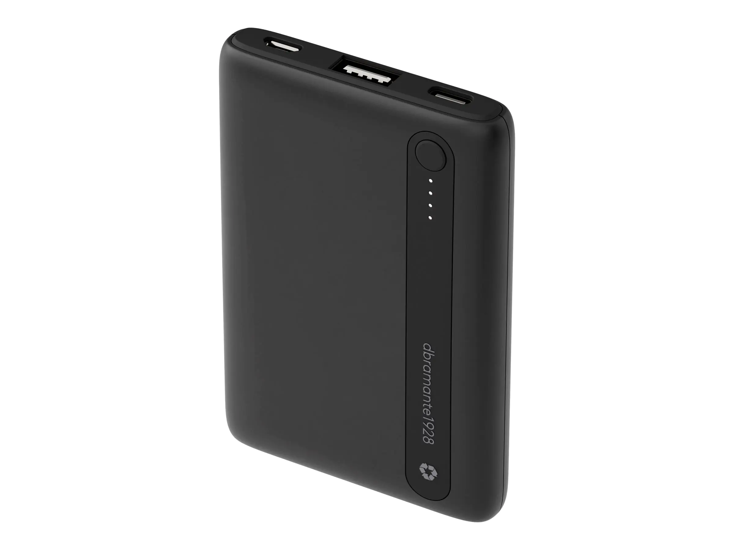 dbramante1928 re-charge - Powerbank - 5000 mAh - 2 Ausgabeanschlussstellen (USB-C, USB)