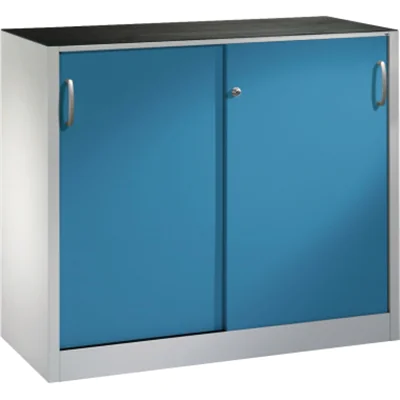 C+P Werkzeugschrank 204609S10063 Schiebetür 1000x1200x400mm lgr/lbl