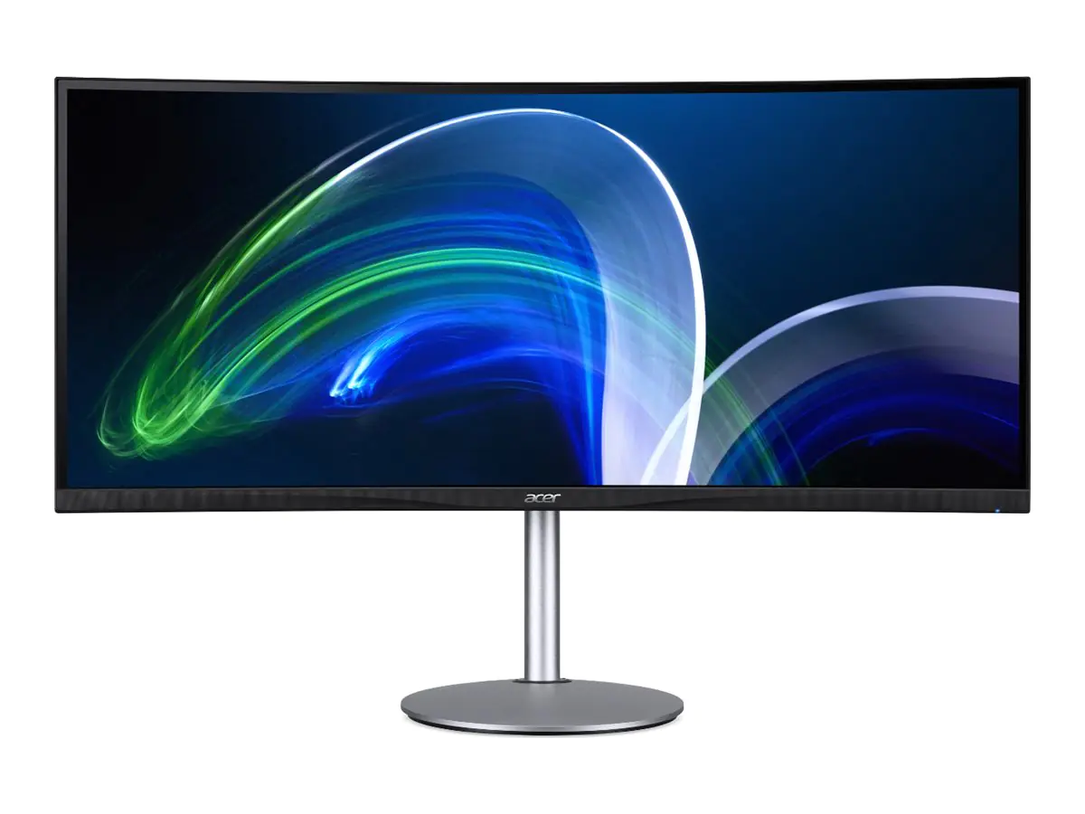Acer CB382CUR bemiiphuzx - CB2 Series - LED-Monitor - gebogen - 95 cm (38") (37.5" sichtbar) - 3840 x 1600 WQHD+ @ 75 Hz - IPS - 300 cd/m² - HDR10 - 1 ms - 2xHDMI, DisplayPort, USB-C - Lautsprecher - Schwarz
