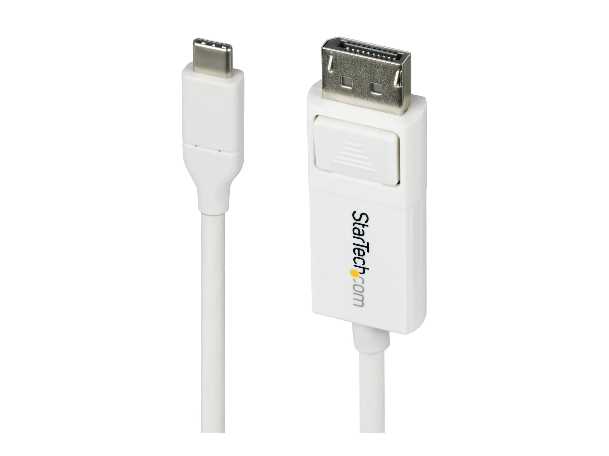 StarTech.com 6.6ft (2m) USB C to DisplayPort 1.2 Cable, Bidirectional - DisplayPort-Kabel - 24 pin