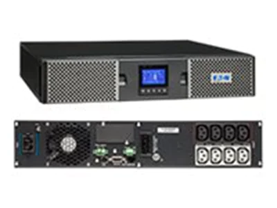 Eaton 9PX 1500i RT2U Netpack - USV (in Rack montierbar/extern) - Wechselstrom 200/208/220/230/240 V - 1500 Watt - 1500 VA - RS-232, USB, Ethernet 10/100/1000 - Ausgangsanschlüsse: 8 - PFC - 2U