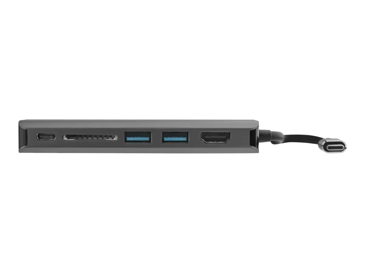 StarTech.com Startech USB C Multiport Adapter mit HDMI - 4K - Mac/ Windows - SD Kartenleser - USB C zu USB 3.0 Hub - 2x USB-A 1x USB-C - 60W PD 3.0 - Aktualisierte Version des DKT30CSDHPD (DKT30CSDHPD3)