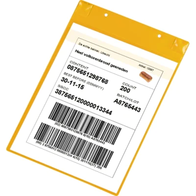 Tarifold Kennzeichnungstasche Neodym 170104 A4 ge 5 St./Pack.