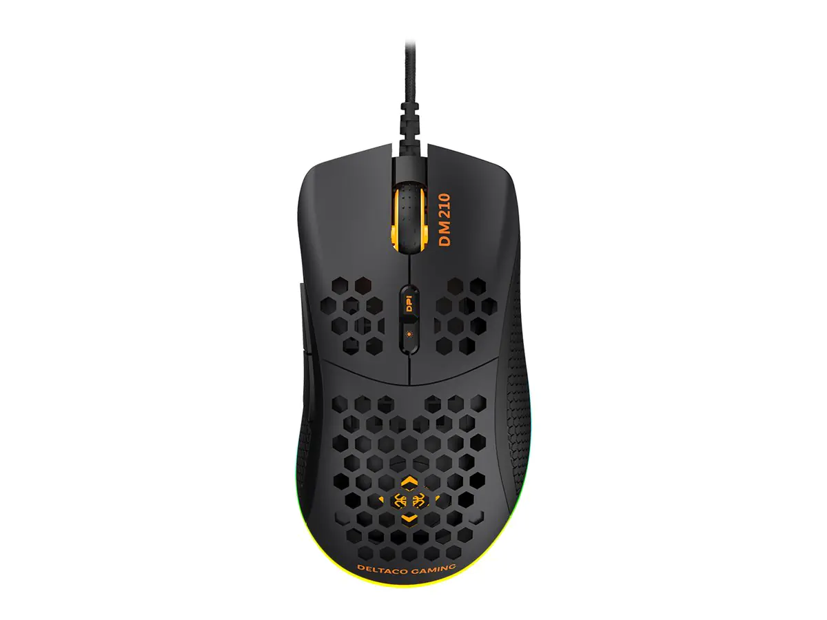 Deltaco GAMING DM210 - Maus - 7 Tasten - kabelgebunden