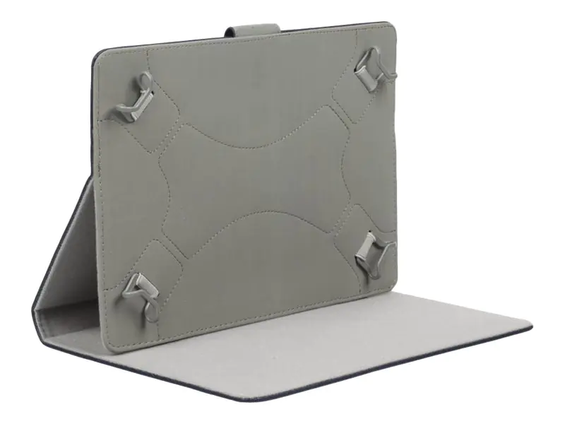Riva Case 3017 - Flip-Hülle für Tablet - Polyurethan-Kunstleder - Blau - 10.1"