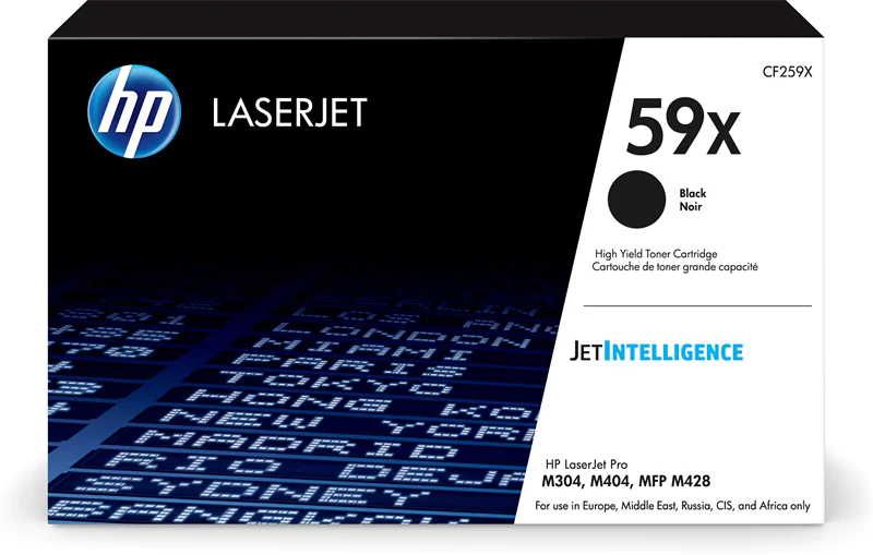 HP 59X - Hohe Ergiebigkeit - Schwarz - original - LaserJet - Tonerpatrone (CF259X)