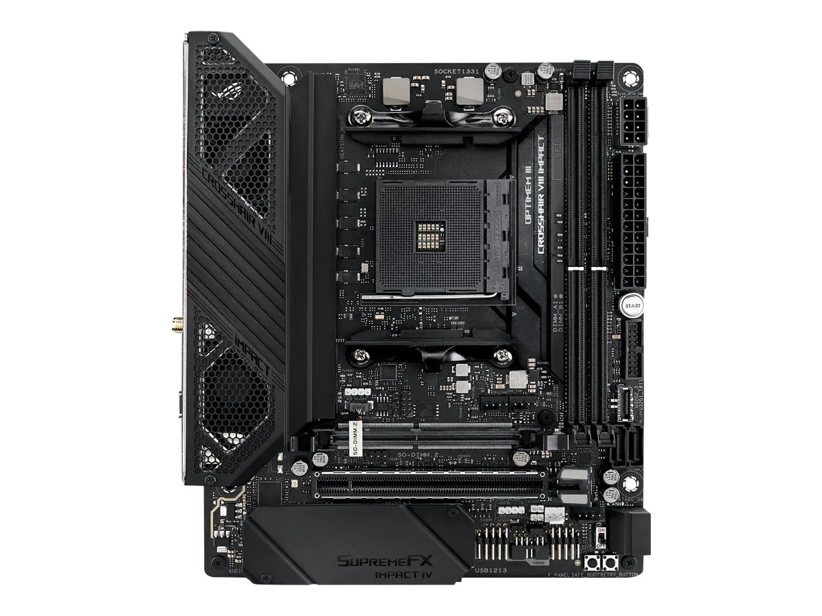 ASUS ROG Crosshair VIII Impact - Motherboard - ATX - Socket AM4 - AMD X570 - 90MB11Q0-M0EAY0