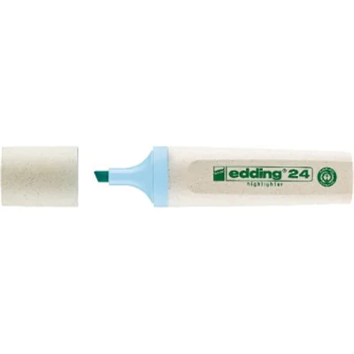 EDDING 24 EcoLine, 1 Stück(e), Blau, Meißel, Blau, Weiß, Tube, 2 mm 4-24139