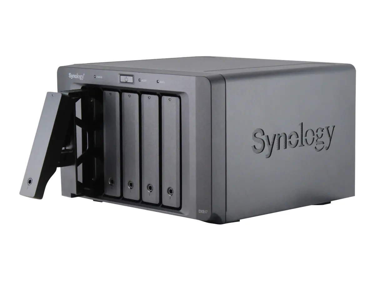 Synology DX517 - Speichergehäuse - 5 Schächte - TAA-konform