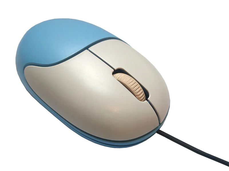 Nager IT Maus 3-tastig grau/blau Variante 4