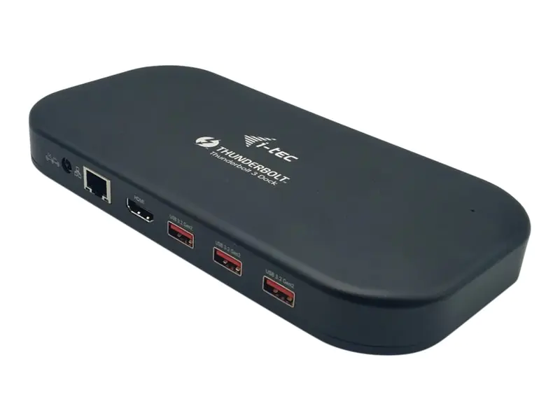 i-Tec - Dockingstation - Thunderbolt 3 - HDMI, Thunderbolt - 1GbE - 134 Watt