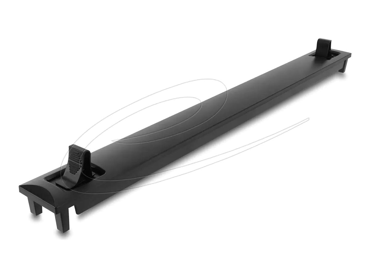 Delock Abdeckplatte - schwarz (RAL 9005) - 1U - 48.3 cm (19") 67208