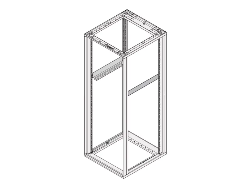 Schroff - Gleitschienenset - 1U - 48.3 cm (19")
