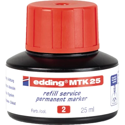 edding Nachfülltusche MTK 25 4-MTK25002 25ml rot