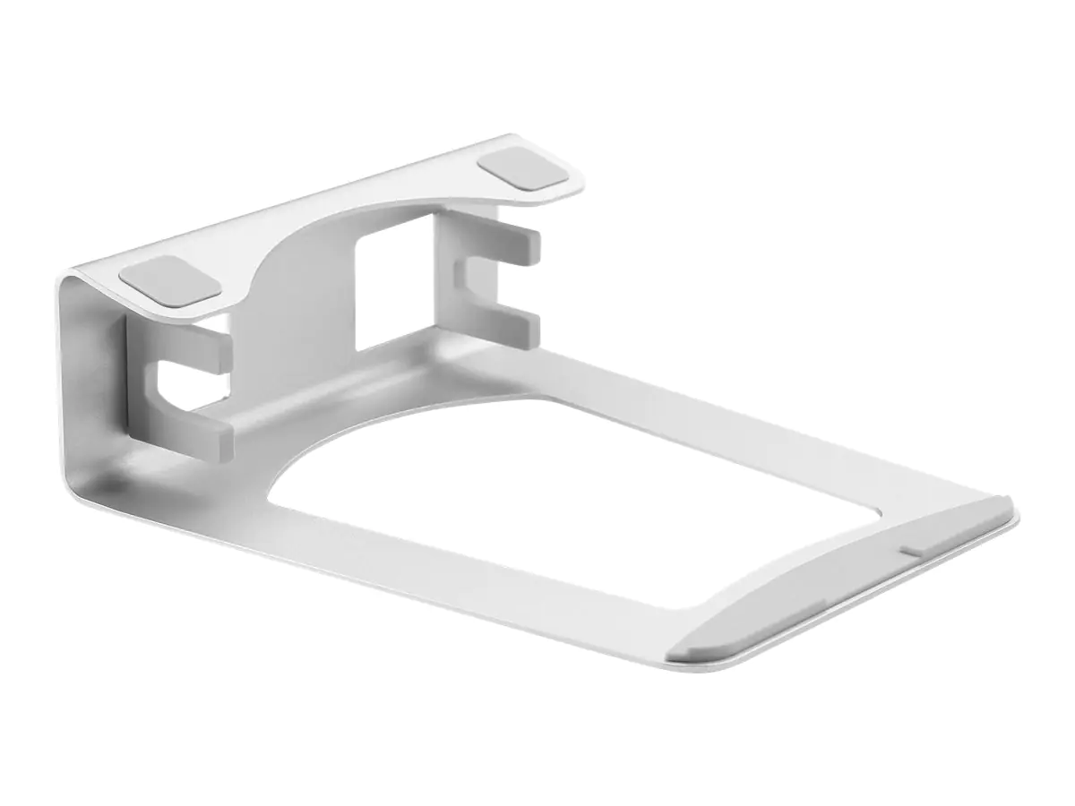 StarTech Laptop-Ständer - 2-in-1-Laptopständer oder Vertikalständer - Ideal für Ultrabooks & MacBook Pro/Air - Ergonomische, angewinkelte Tablethalterung für den Schreibtisch - Silber, Aluminium (LTSTND2IN1) - Notebook-Ständer - Desktop - 38.1 cm - 11" -