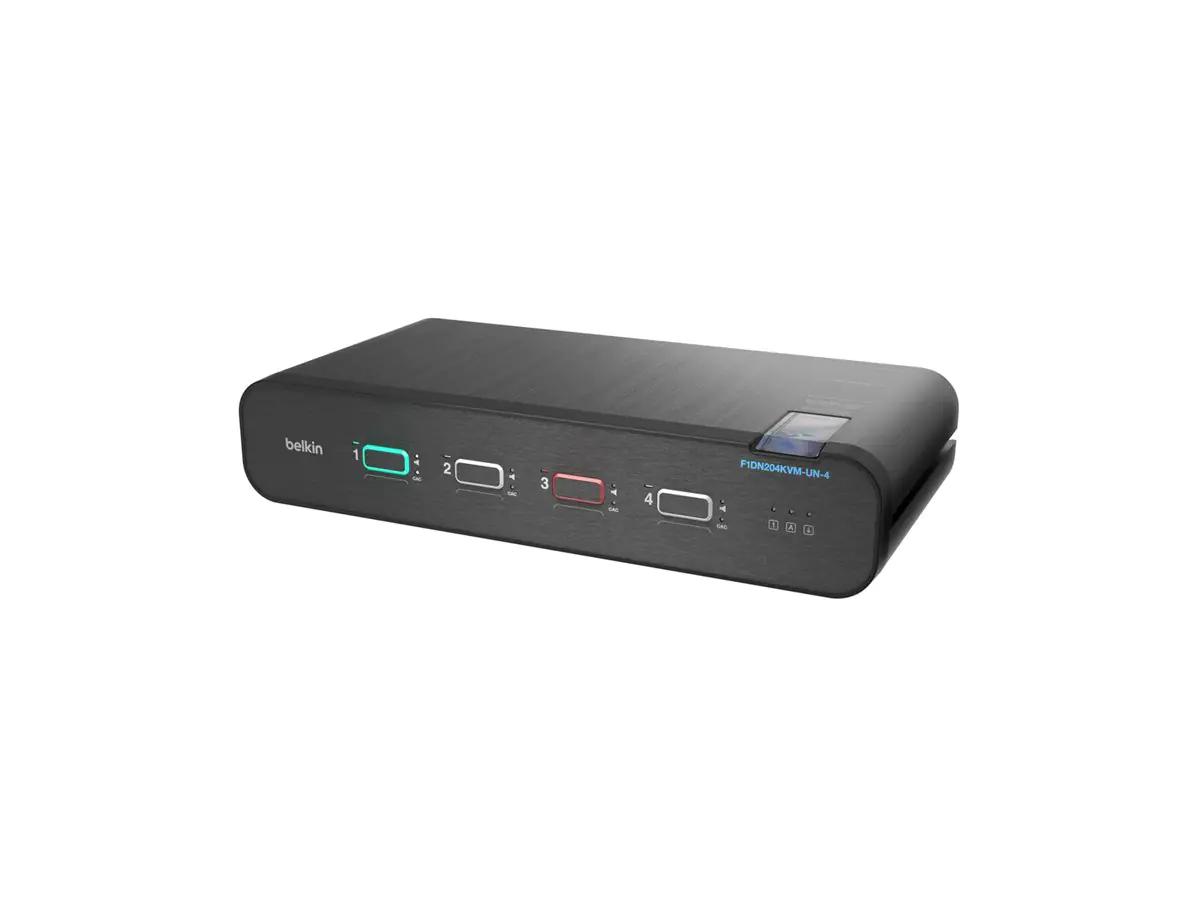Belkin Universal Secure Dual-Head - 2. Generation F1DN204KVM-UN-4