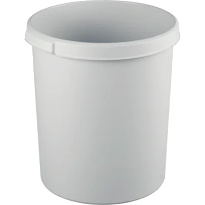 HAN Papierkorb KLASSIK 1834-11 30Liter Kunststoff lichtgrau