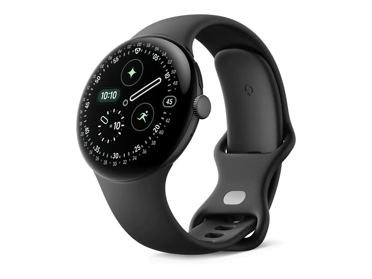 Google Pixel Watch 4 - 45 mm - Aluminium mattschwarz