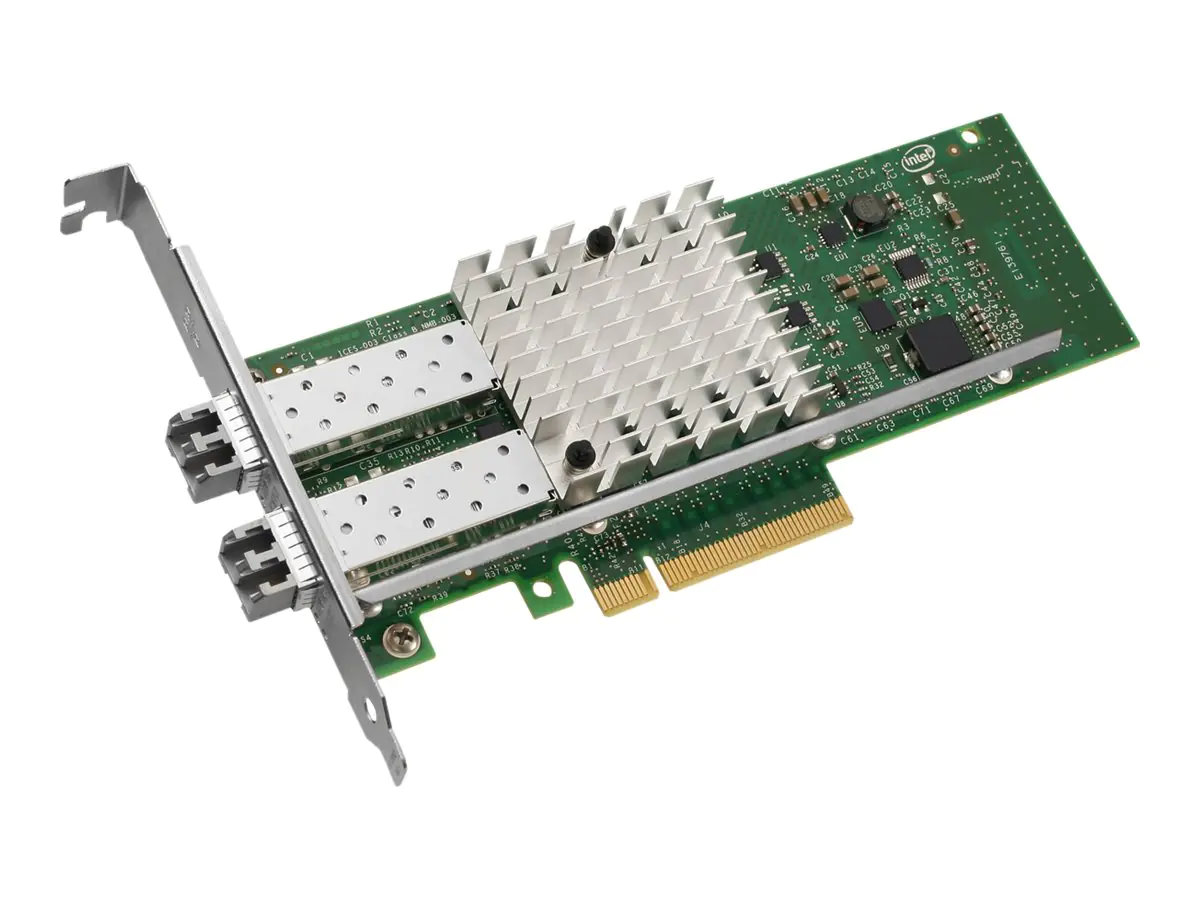 Intel Ethernet Server Adapter X520-SR2 - Netzwerkk arte - PCI Express 2.0 x8 Low Profile E10G42BFSR