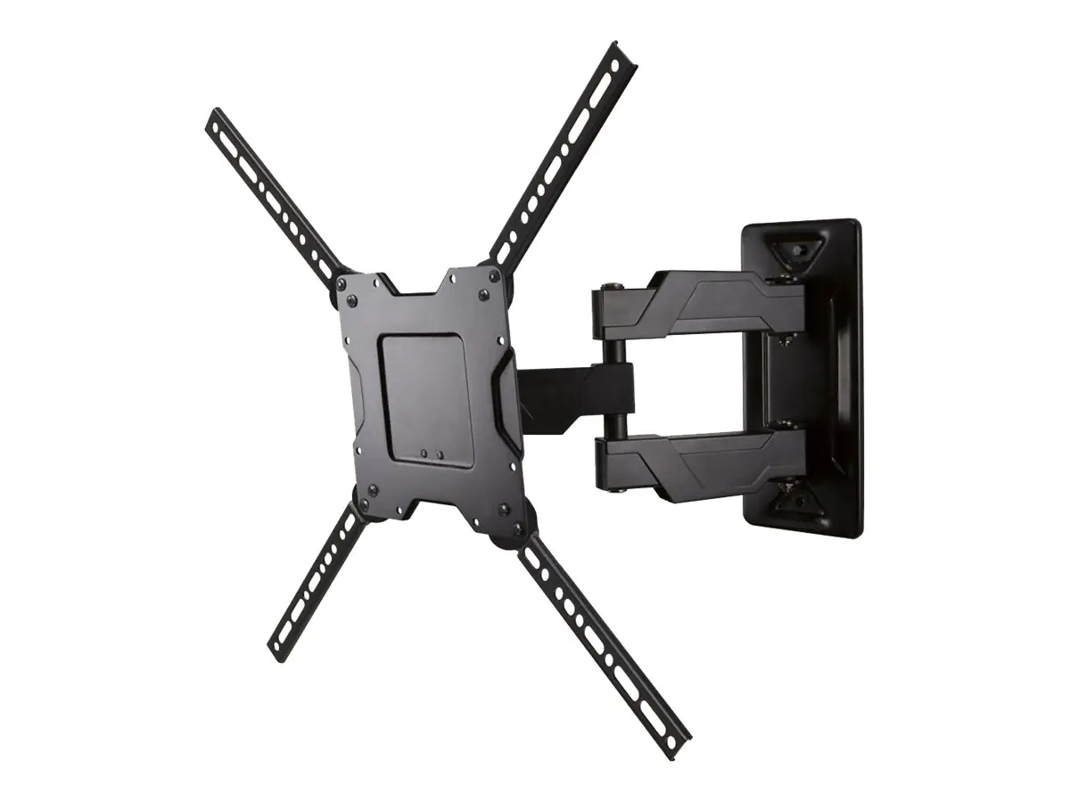 Ergotron Neo-Flex - Befestigungskit (Wandplatte, Tragarm, Monitorplatte, Kabelführungskomponenten, 4 Spinnenadapter) - stark belastbar - für Flachbildschirm - stranggepresstes Aluminium - Schwarz - Bildschirmgröße: 81.3-160 cm (32"-63")