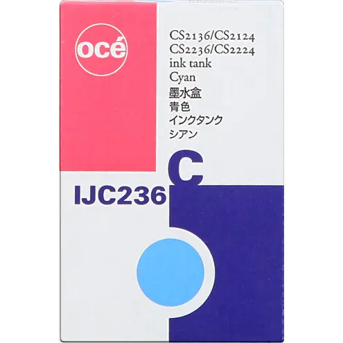 Océ IJC236 - Cyan - original - Tintenbehälter - für Océ CS2124, CS2136, CS2224, CS2436