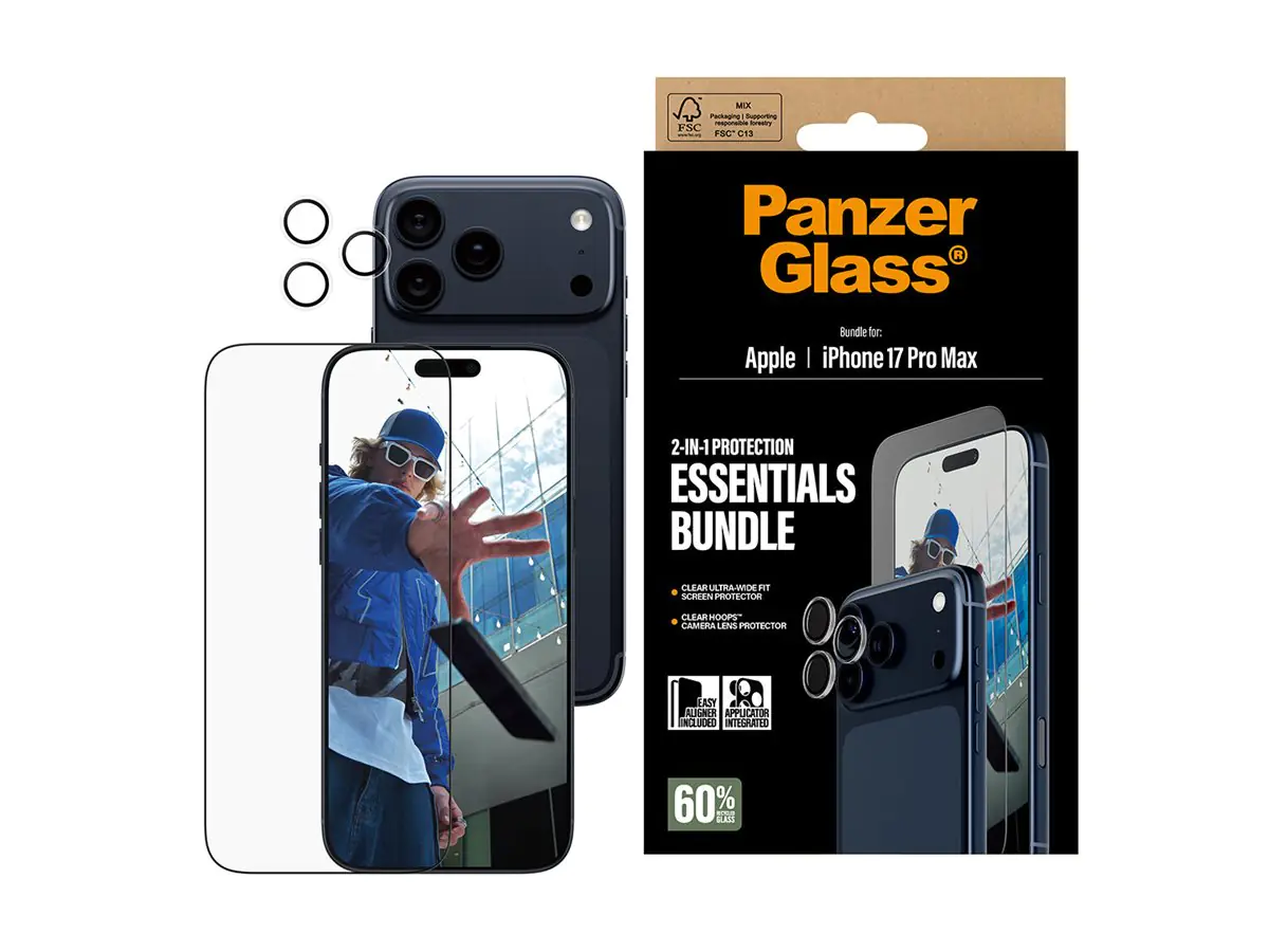 PanzerGlass 2-in-1 Essentials Bundle - Schutzkit