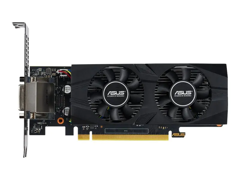 ASUS GTX1650-O4G-LP-BRK - OC Edition - Grafikkarte 4 GB GDDR5 - 90YV0D30-M0NA00