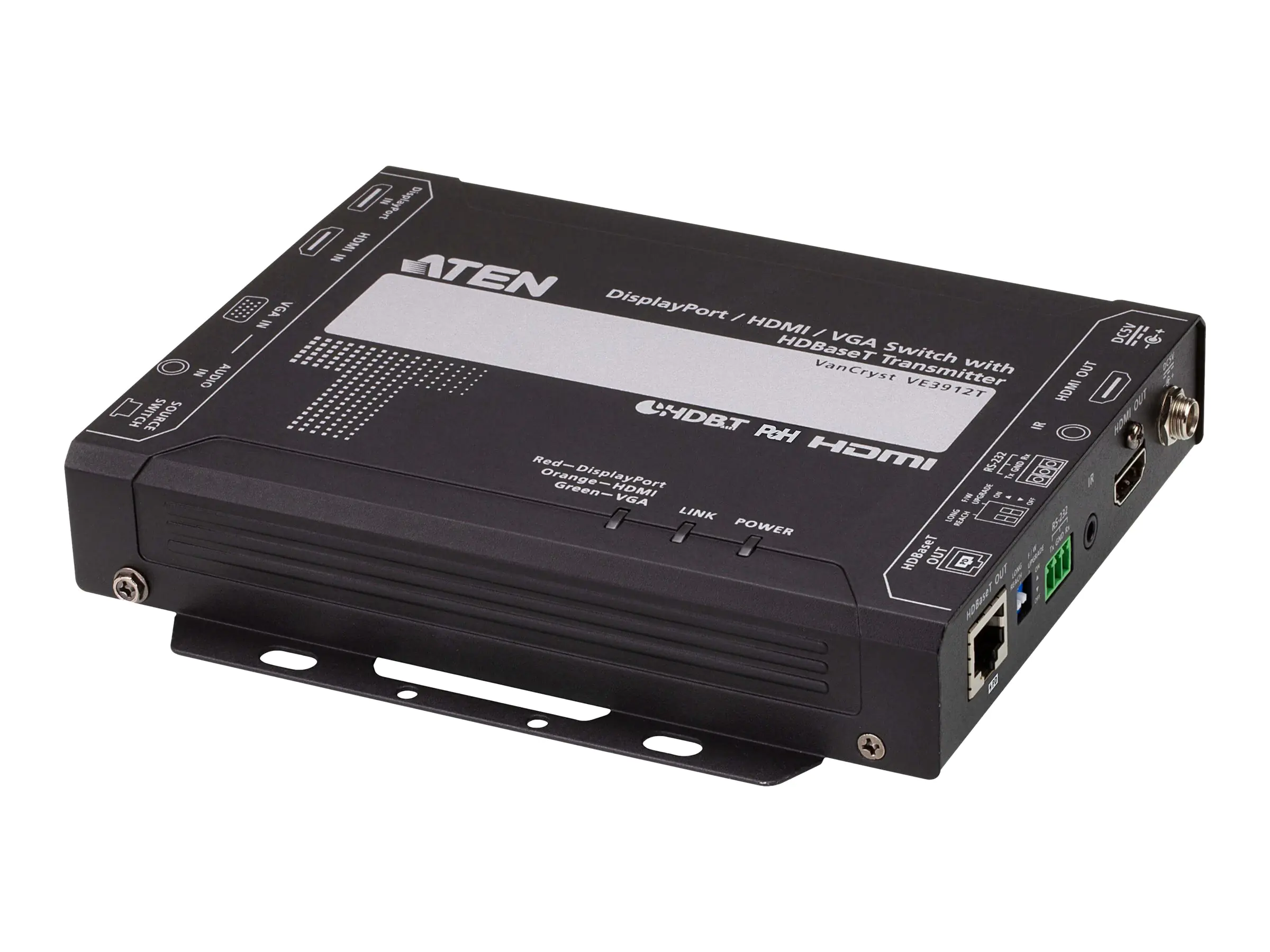 ATEN VE3912T - Video-, Audio-, Infrarot- und VE3912T-AT-G