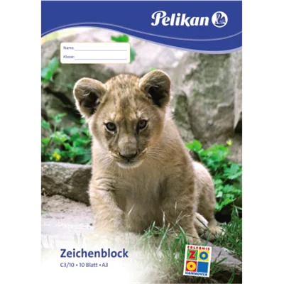 Pelikan Zeichenblock C3/10 224832 DIN A3 10Blatt
