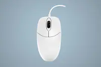 Active Key AK-PMJ1 - Maus - waschbar - rechts- und linkshändig - optisch - 2 Tasten - kabelgebunden - USB 2.0 - weiß