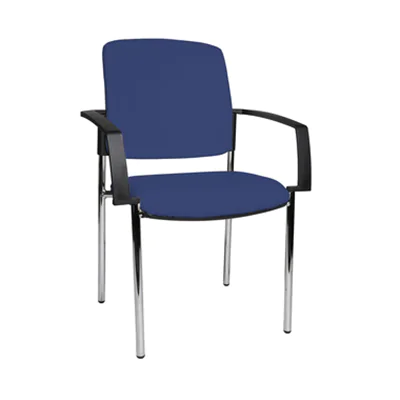 TOPSTAR Besucherstuhl Medical 10 110kg Kunstleder blau