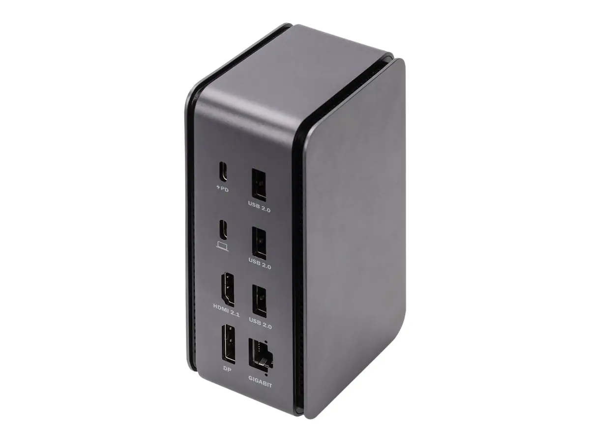 Digitus DA-70897 - Dockingstation - USB4 - HDMI, DP - 1GbE