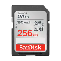 SanDisk Ultra - Flash-Speicherkarte - 256 GB - UHS-I U1 / Class10 - SDXC UHS-I