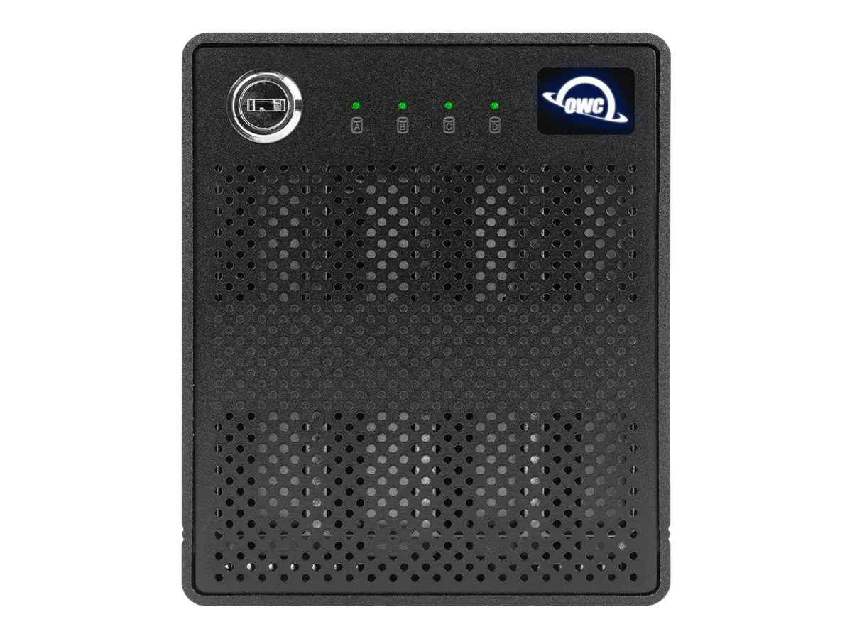 OWC ThunderBay 4 mini - Festplatten-Array - 4 Schächte (SATA-600) - Thunderbolt 3 (extern)