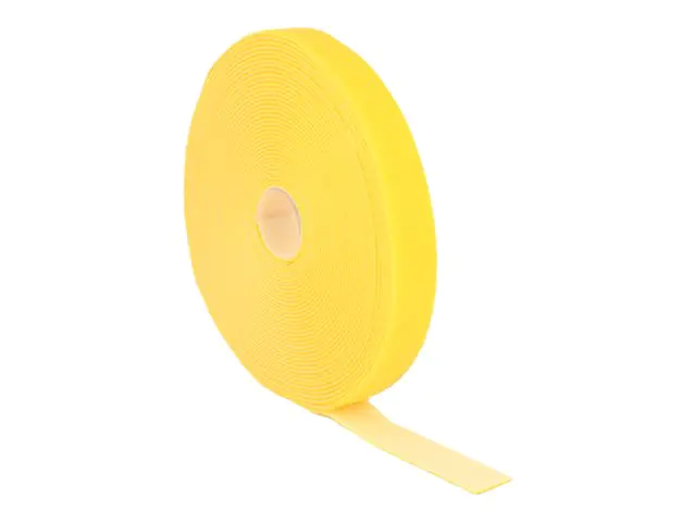 Delock Kabelbinderrolle - 10 m - Gelb