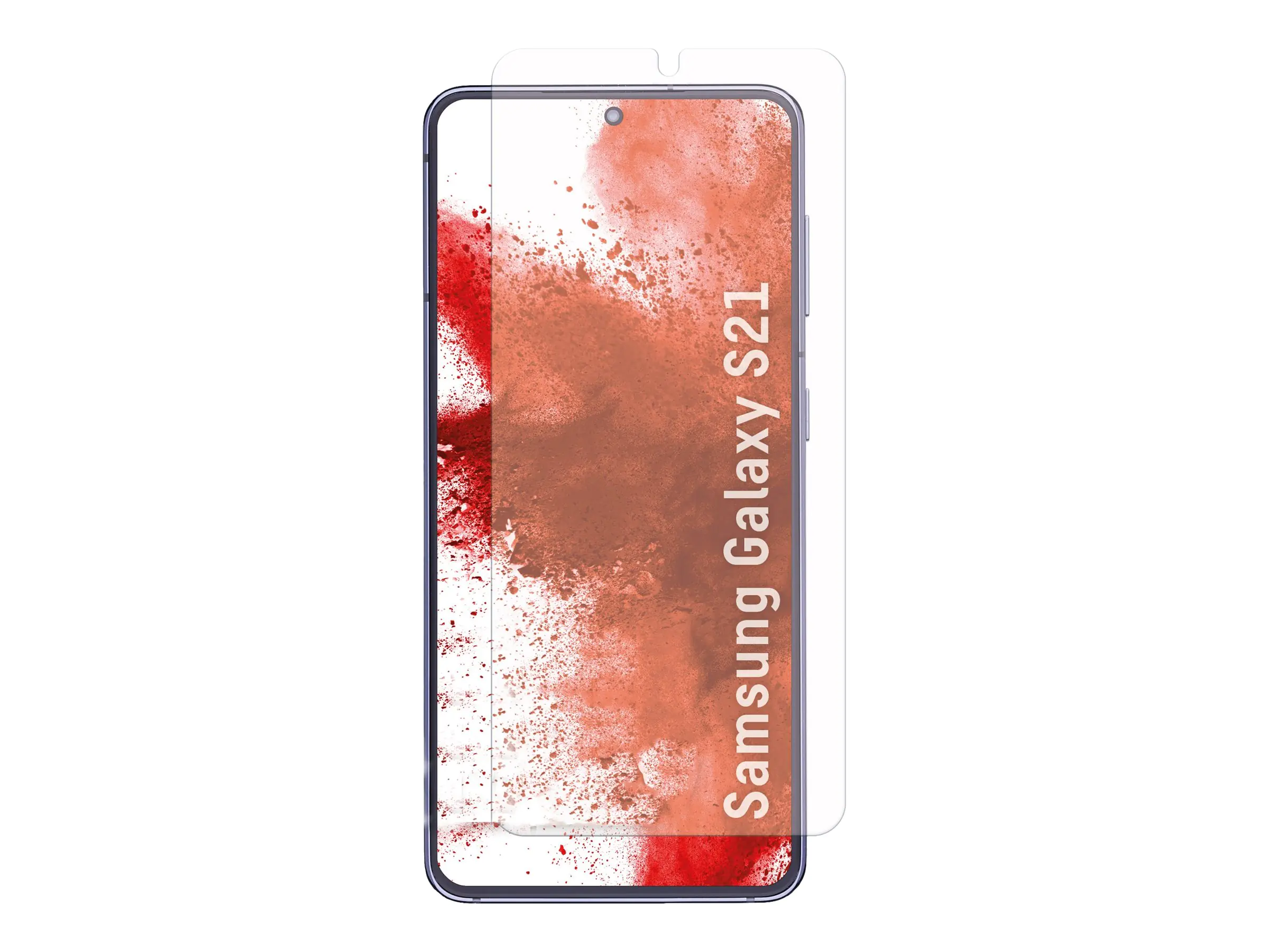 DISPLEX Real Glass - Bildschirmschutz für Handy - gehärtetes Glas - 2D - Glas - für Samsung Galaxy S21 5G