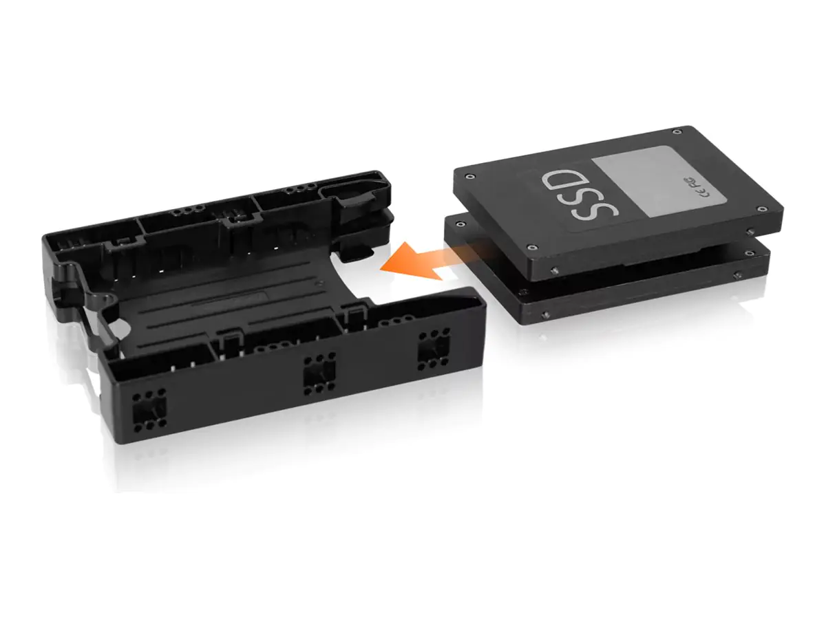 Icy Dock ICY Dock EZ-Fit Lite MB290SP-B - Laufwerksschachtadapter - 3.5" to 2 x 2.5" (8.9 cm to 6.4 cm)