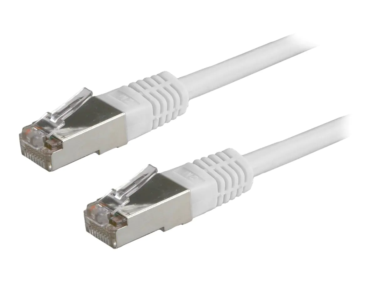 Roline - Patch-Kabel - RJ-45 (M) zu RJ-45 (M) - 15 m - STP - CAT 5e - Grau